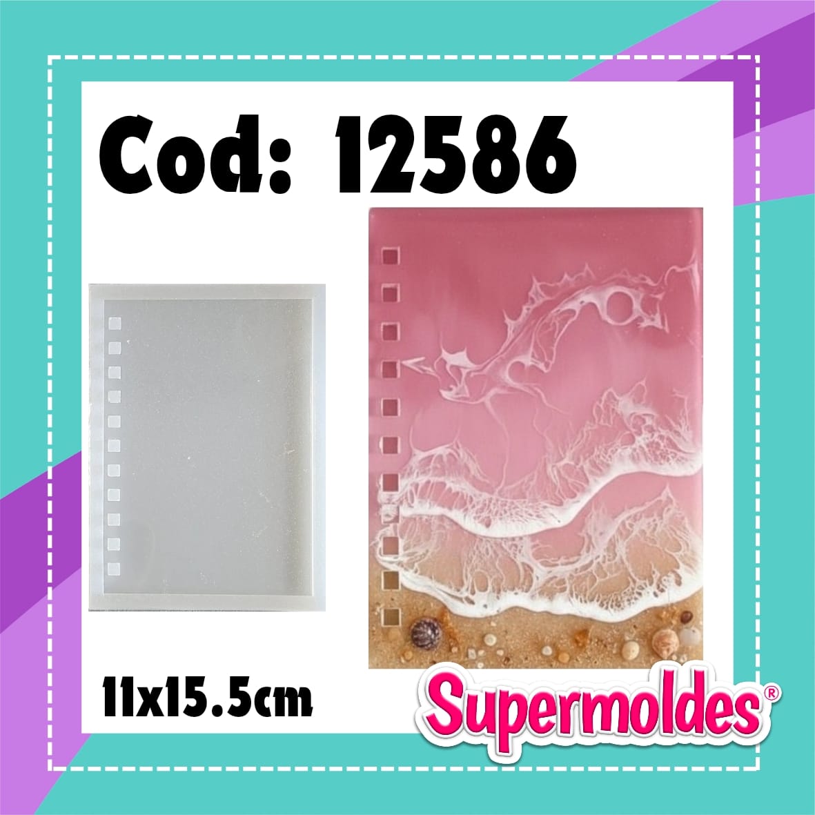 Tapa Agenda A6 para anillo 11 x 15,5 cm 3mm espesor