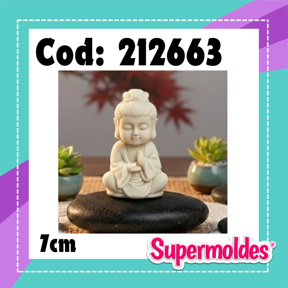 Buda senatdo MUDRA 7cm alto (chino)