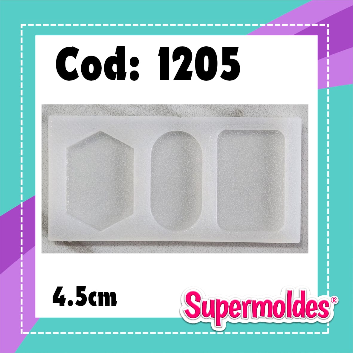 Figuras planas geometricas 3u 4mm espesor