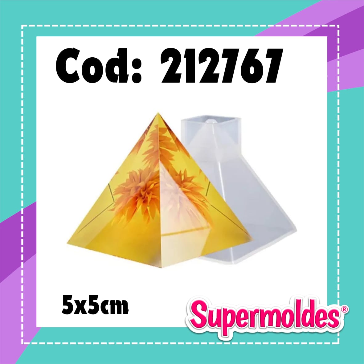 Piramide 5x5 cm (chino)