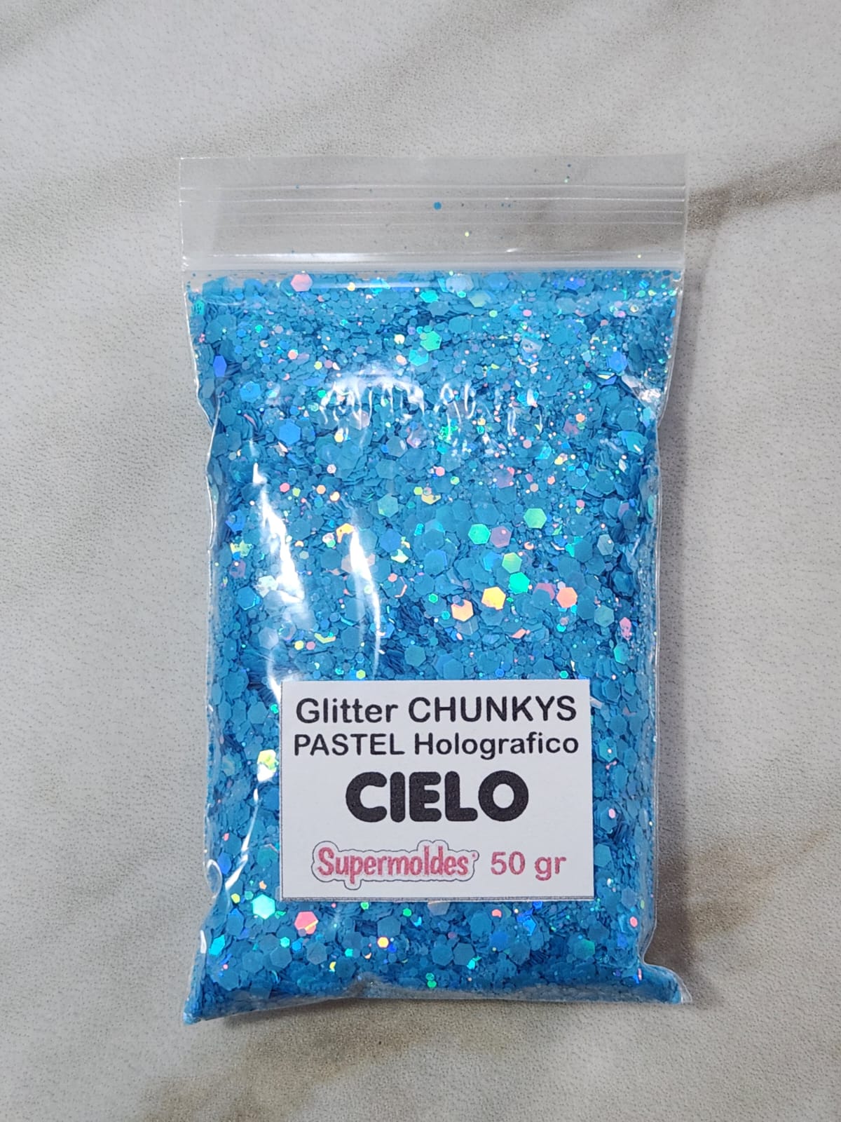 CIELO Pastel Holografico 50grs