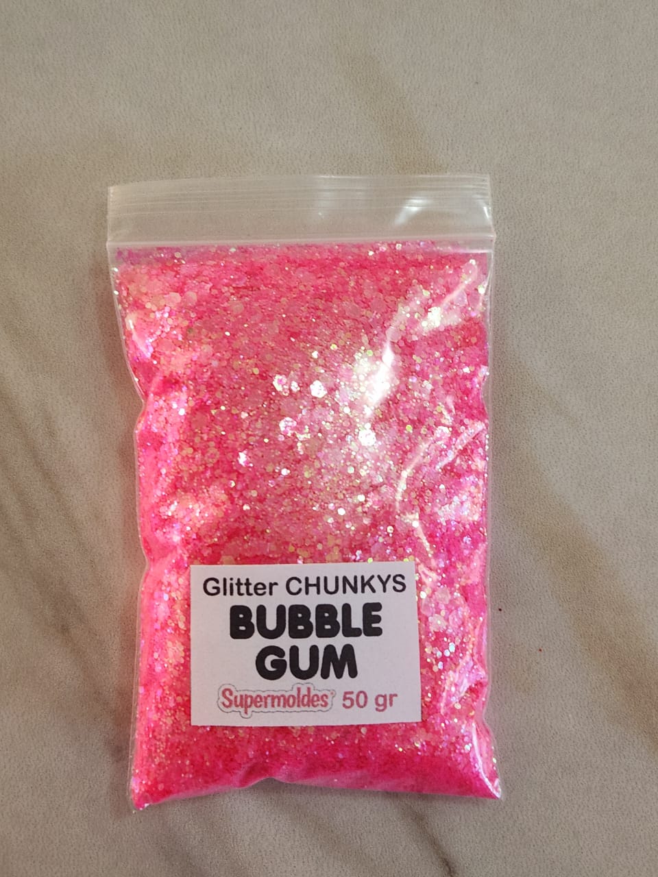 Bubble gum Chunky MIX particulas 50g
