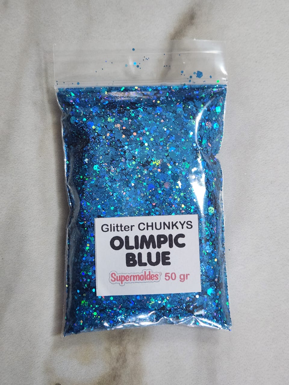 Olimpic Blue Chunky MIX particulas 50g