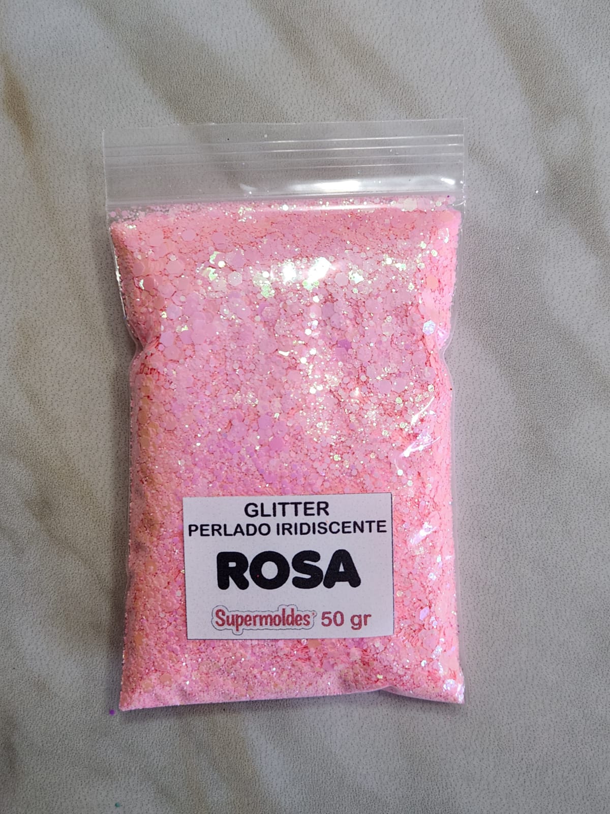 ROSA Perlado iridiscente 50grs