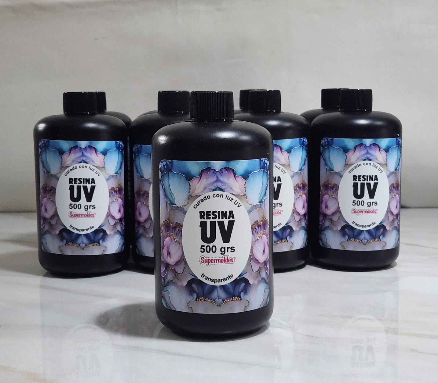 Resina UV Supermoldes 500cc