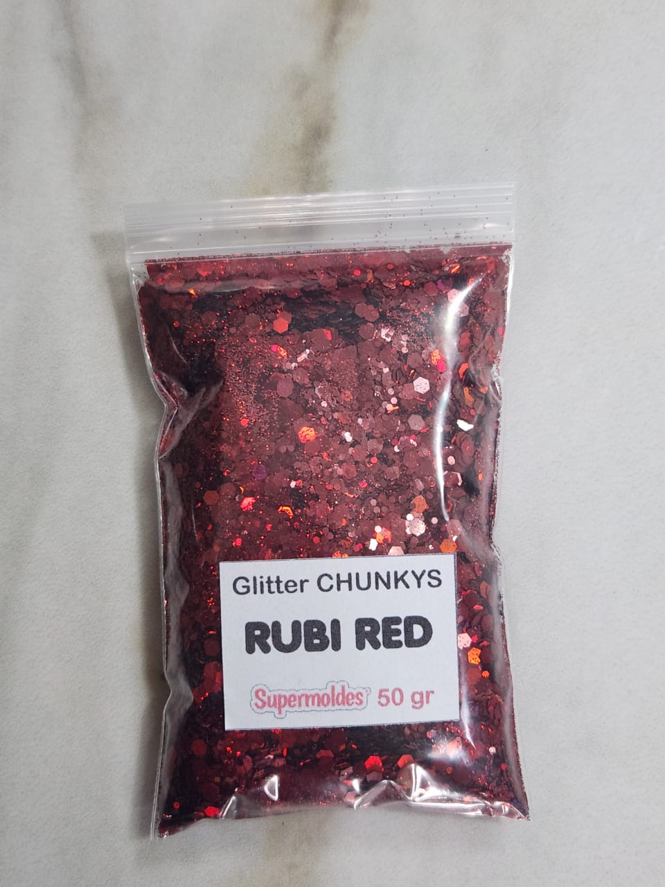 Rubi Red Chunky MIX particulas 50g