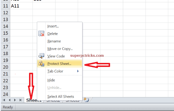 how to protect a worksheet in excel - Tips,tricks and TrendsTips,tricks