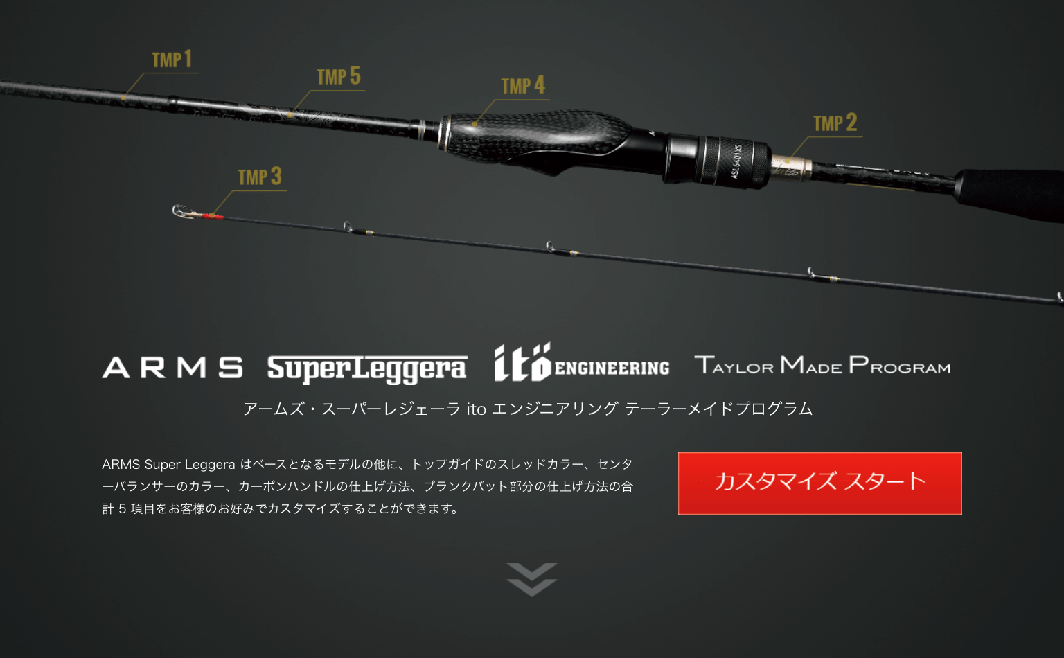 アームズ・スーパーレジェーラ ito エンジニアリング テーラーメイド 
