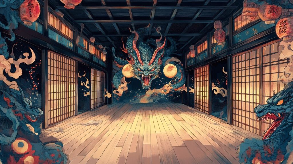障子の奥に潜む魔物