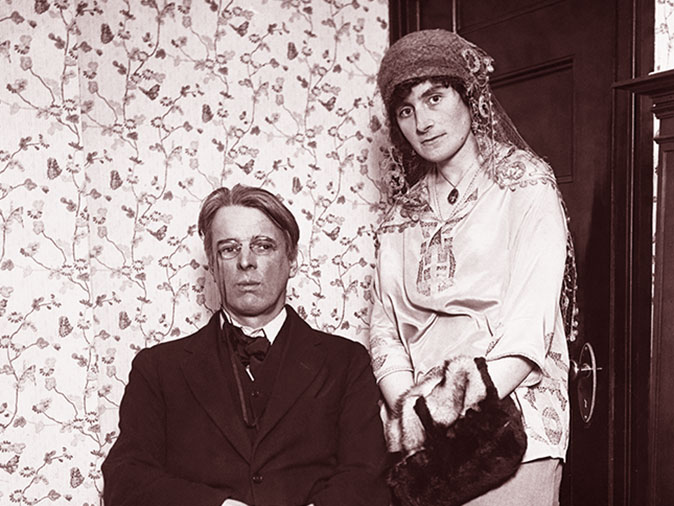W.B. and Georgie Yeats, late 1920's.