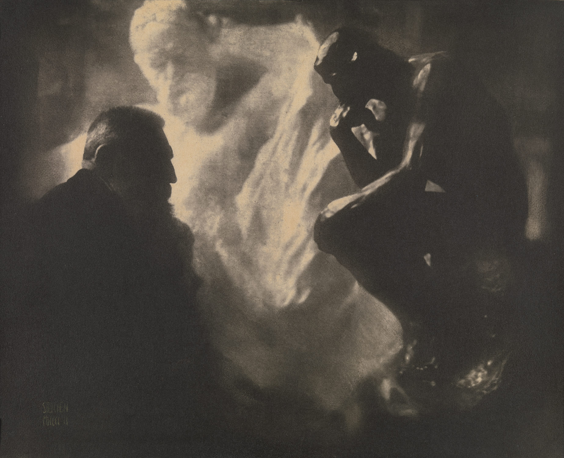 Working Title/Artist: Edward Steichen: Rodin—The ThinkerDepartment: PhotographsCulture/Period/Location: HB/TOA Date Code: Working Date: photography by mma, Digital File retouched by film and media (jnc) 11_18_10