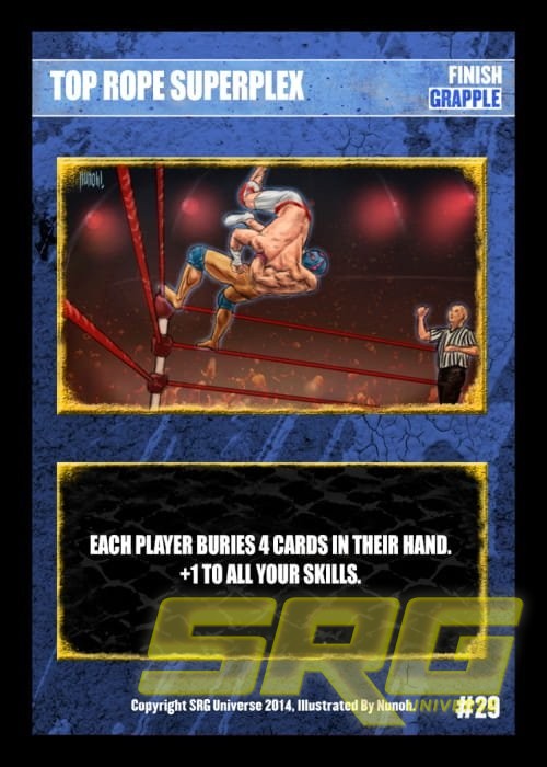 29 - Top Rope Superplex