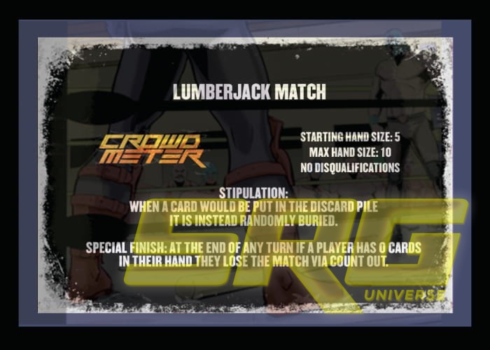 Lumberjack Crowd Meter