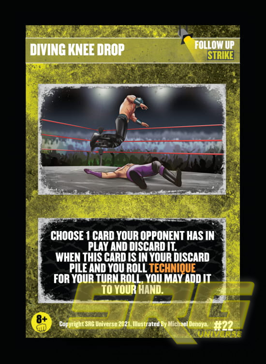 22 - Diving Knee Drop