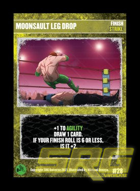 28 - Moonsault Leg Drop