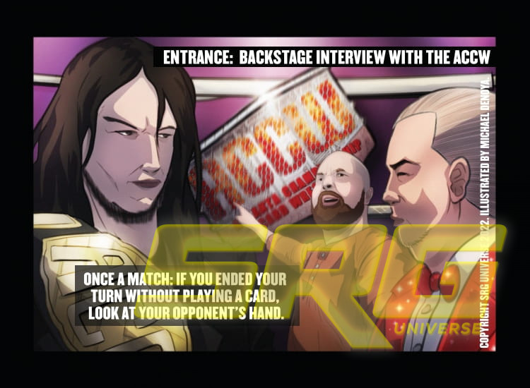 Entrance - Backstage Interview With ACCW