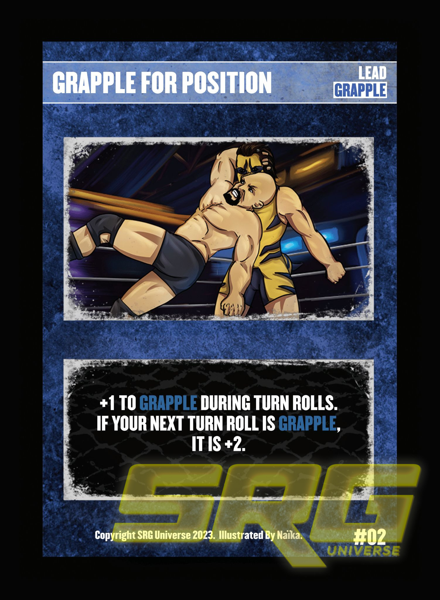 02 - Grapple For Position (Old School Art)