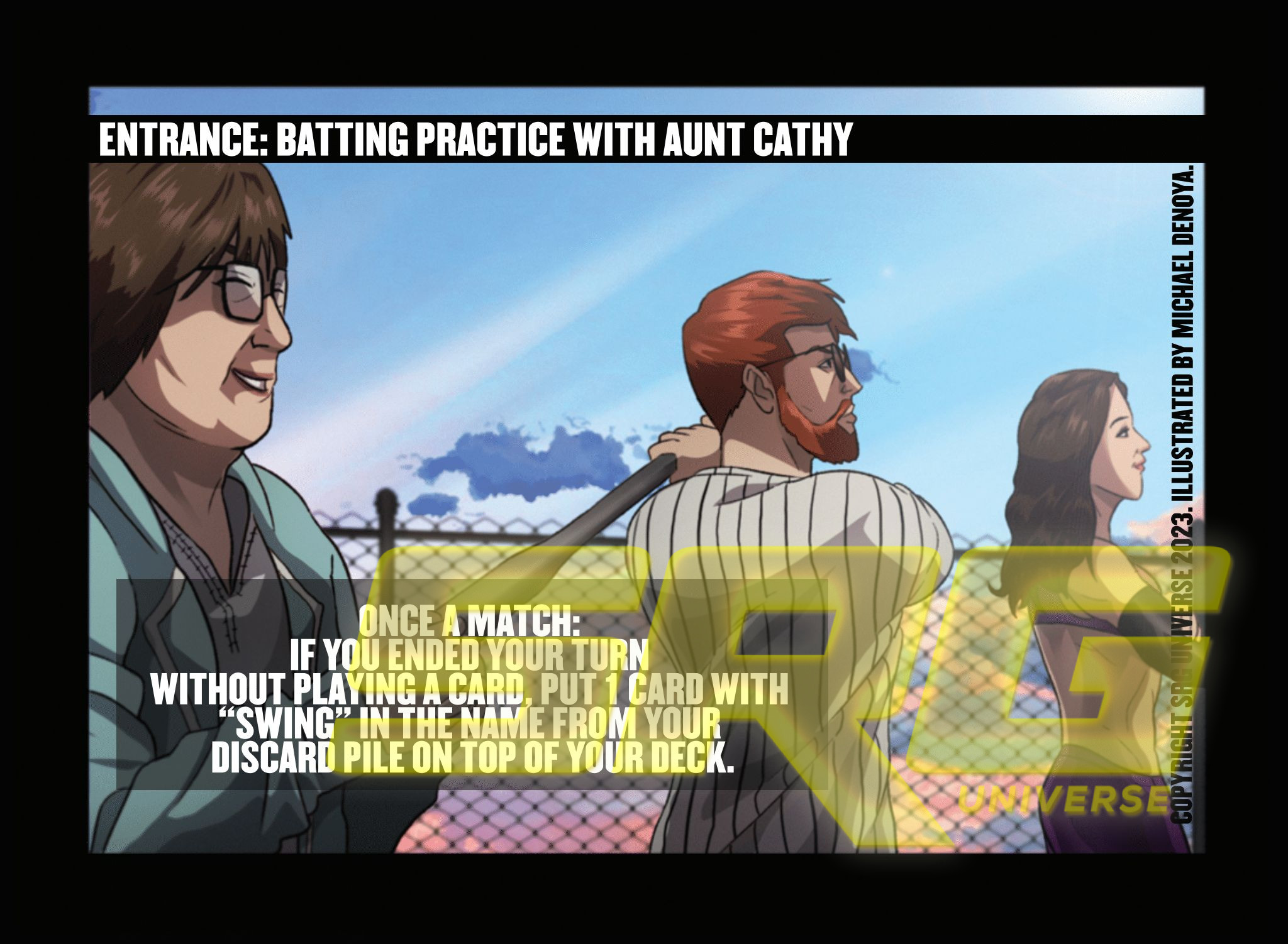 Entrance - Batting Practice With Aunt Cath