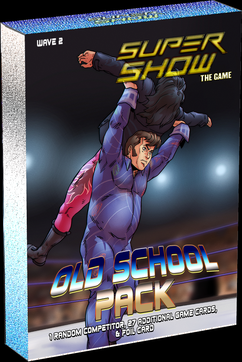 Random 1 Player deck: Old School Pack Features Parody Competitors and a set card pool.