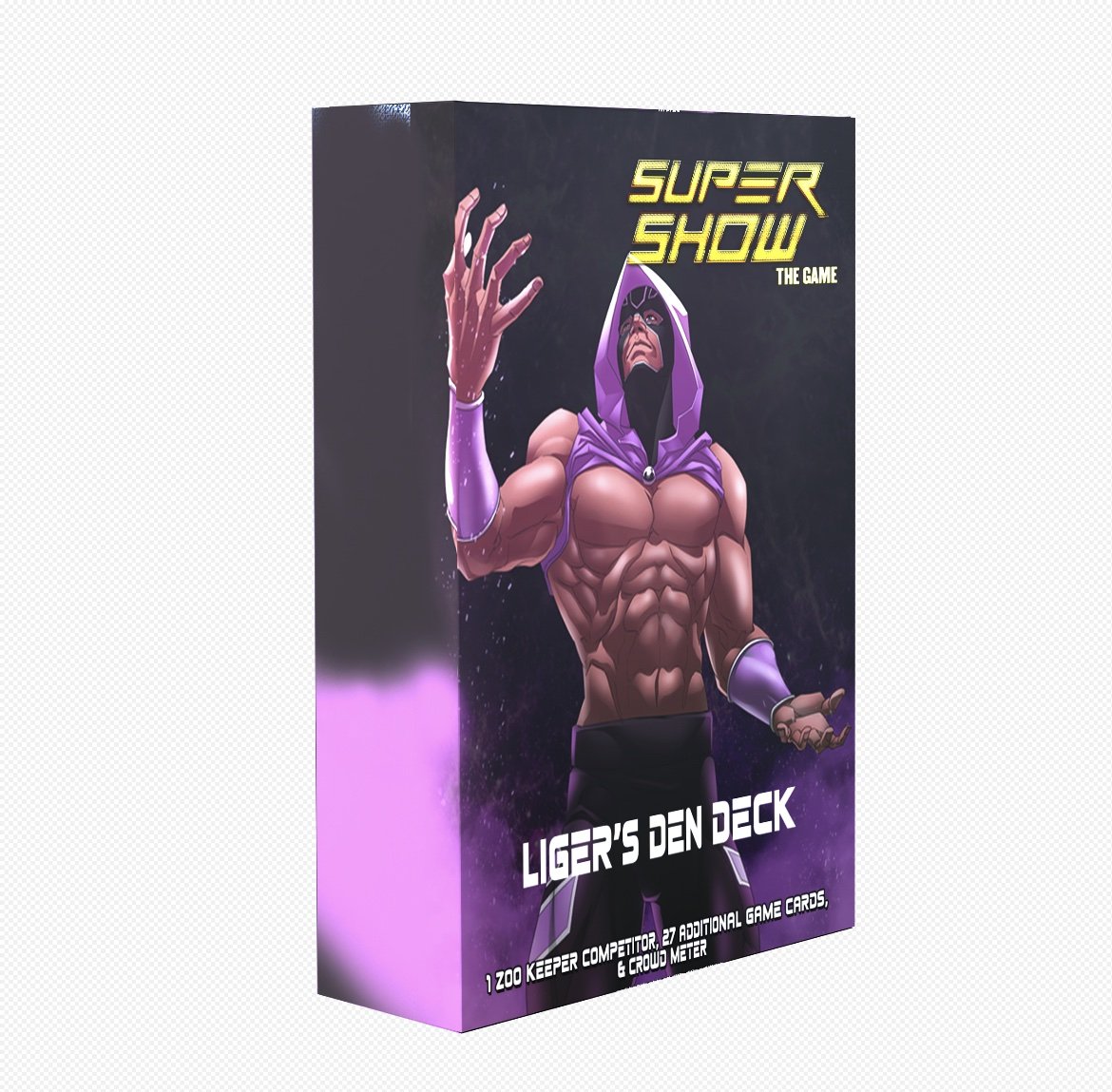 Stipulation Deck: Liger's Den. 1 player deck plus rules for a Liger’s Den match! A great addition to your starter sets.