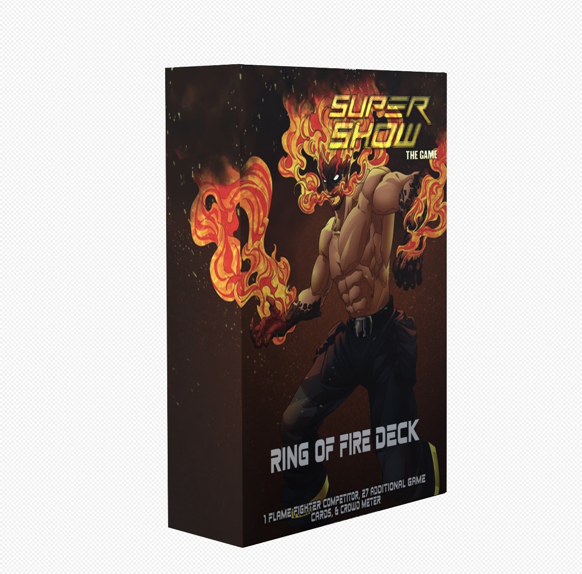 Stipulation Deck: Ring of Fire. 1 player deck plus rules for a Ring of Fire  match! A great addition to your starter sets.