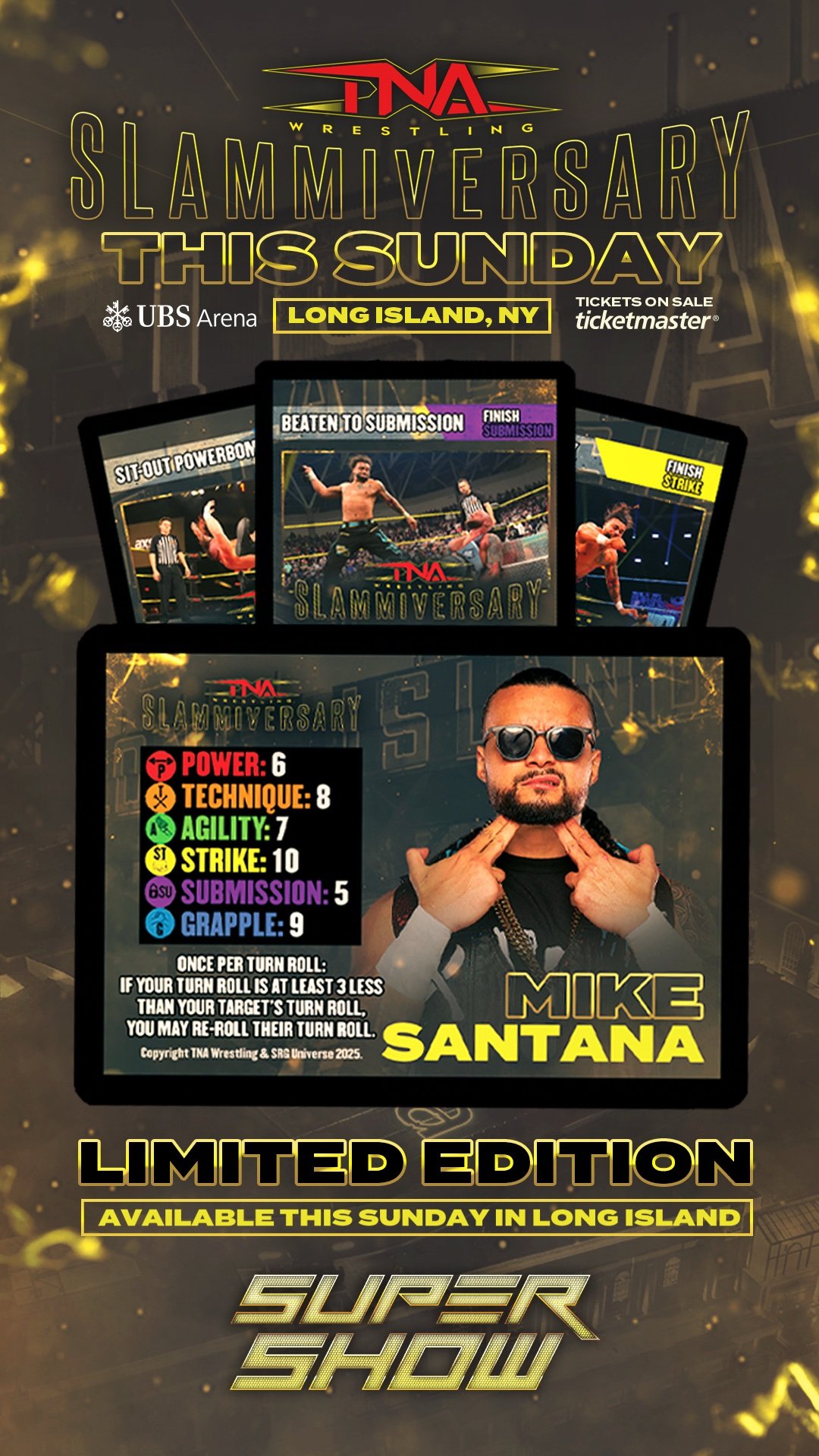 Mike Santana - Competitor Set Slammiversary Edition - Supershow