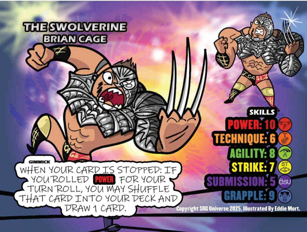 Super Lucha Additional Competitor: Brian Cage the Swolverine