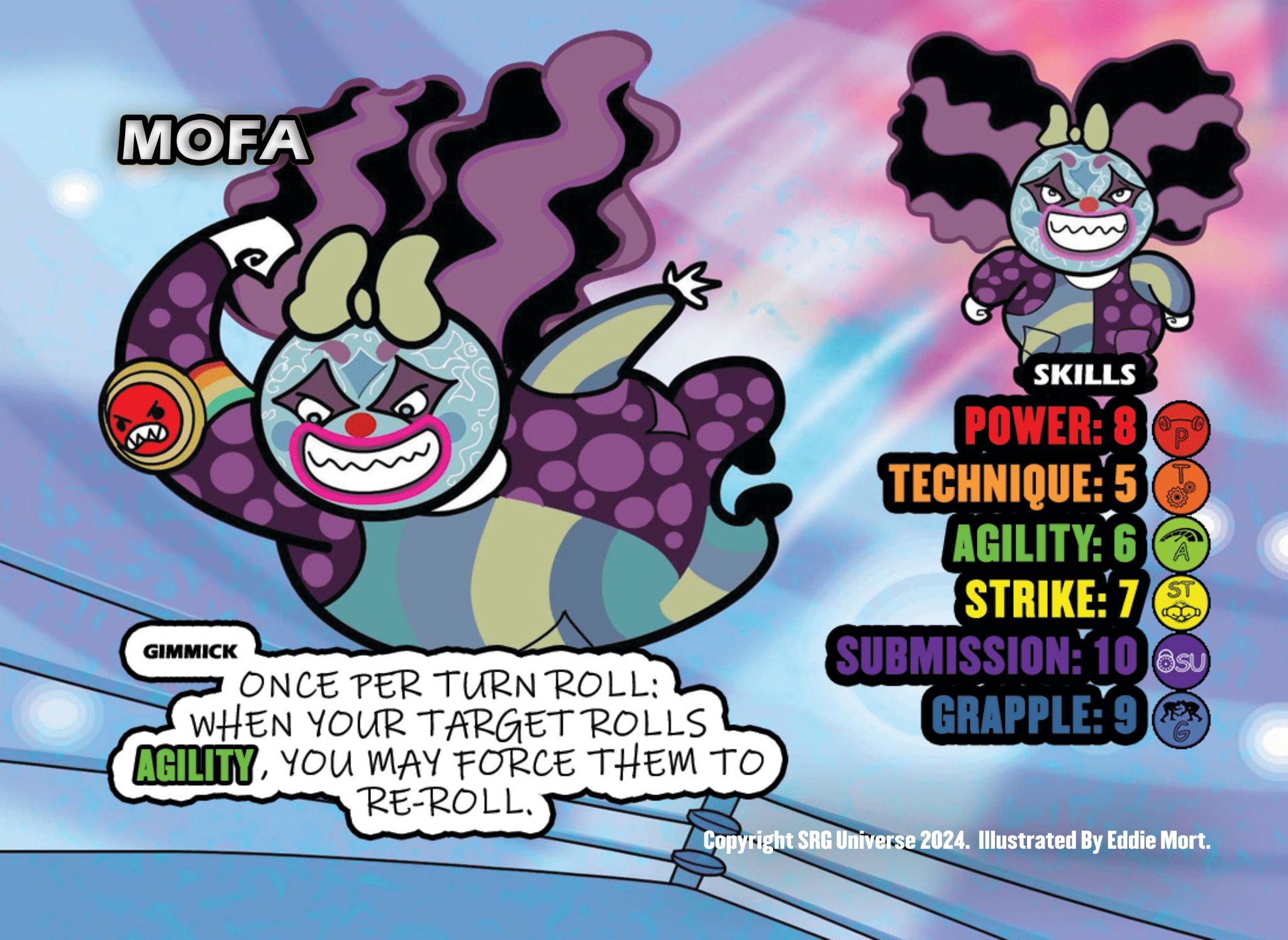 Super Lucha Additional Competitor: Mofa
