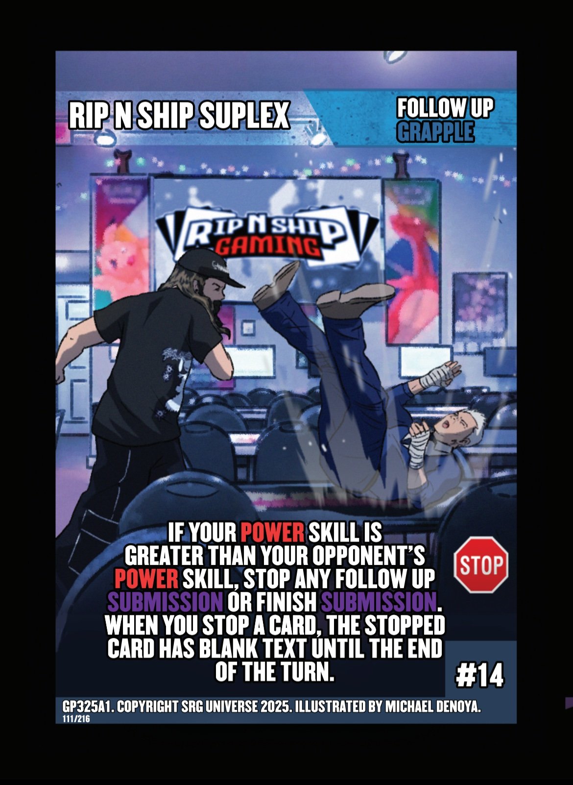 14 - Rip N Ship Suplex