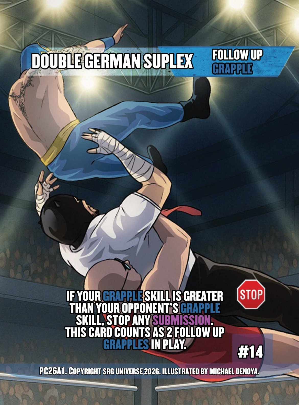 #14 Double German Suplex