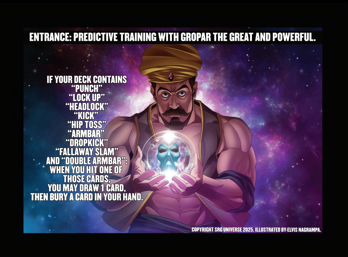 Entrance: Predictive Training with Gropar the Great and Powerful
