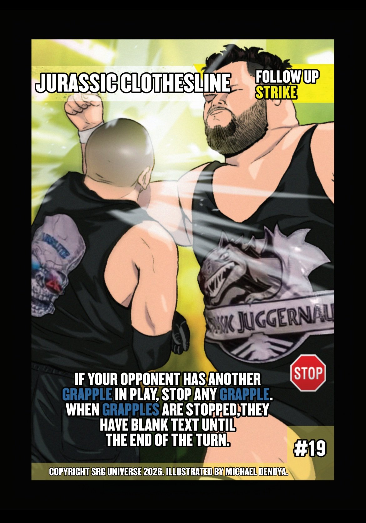 19 - Jurassic Clothesline