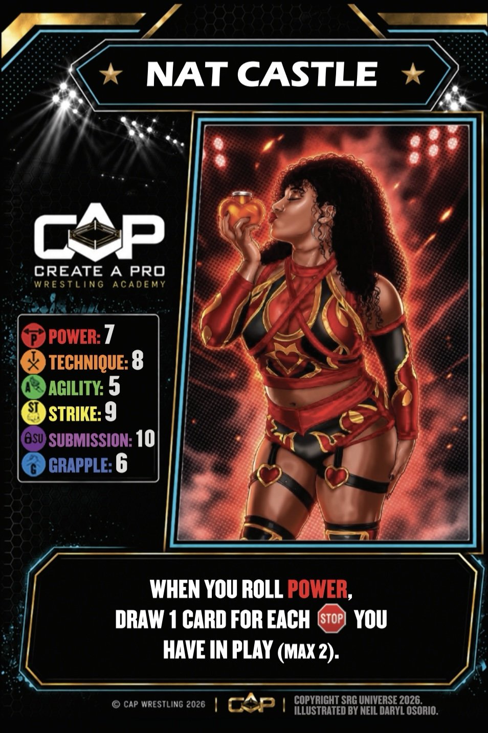 Nat Castle: Create a Pro 4 card Competitor set