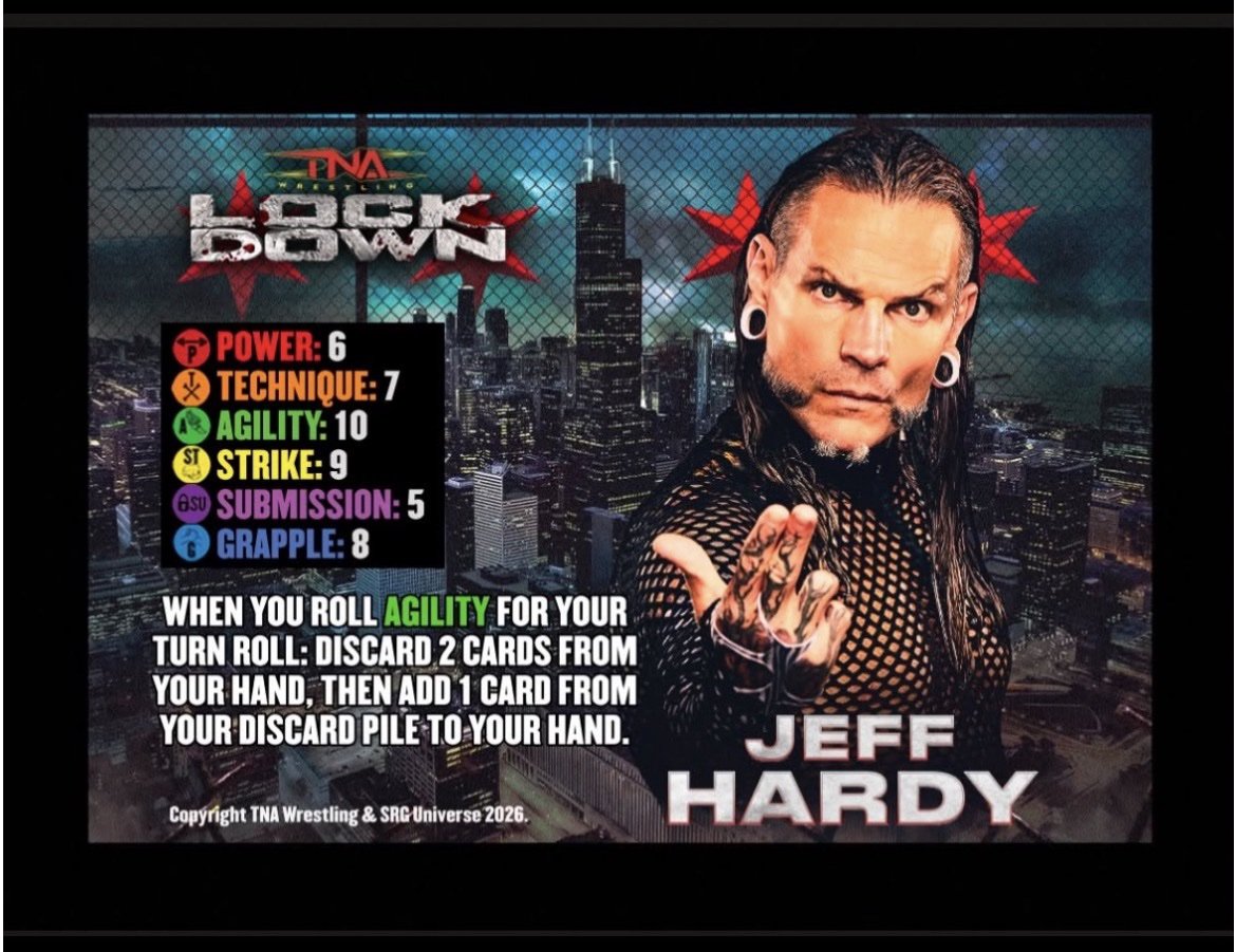 TNA Competitor Set: Jeff Hardy