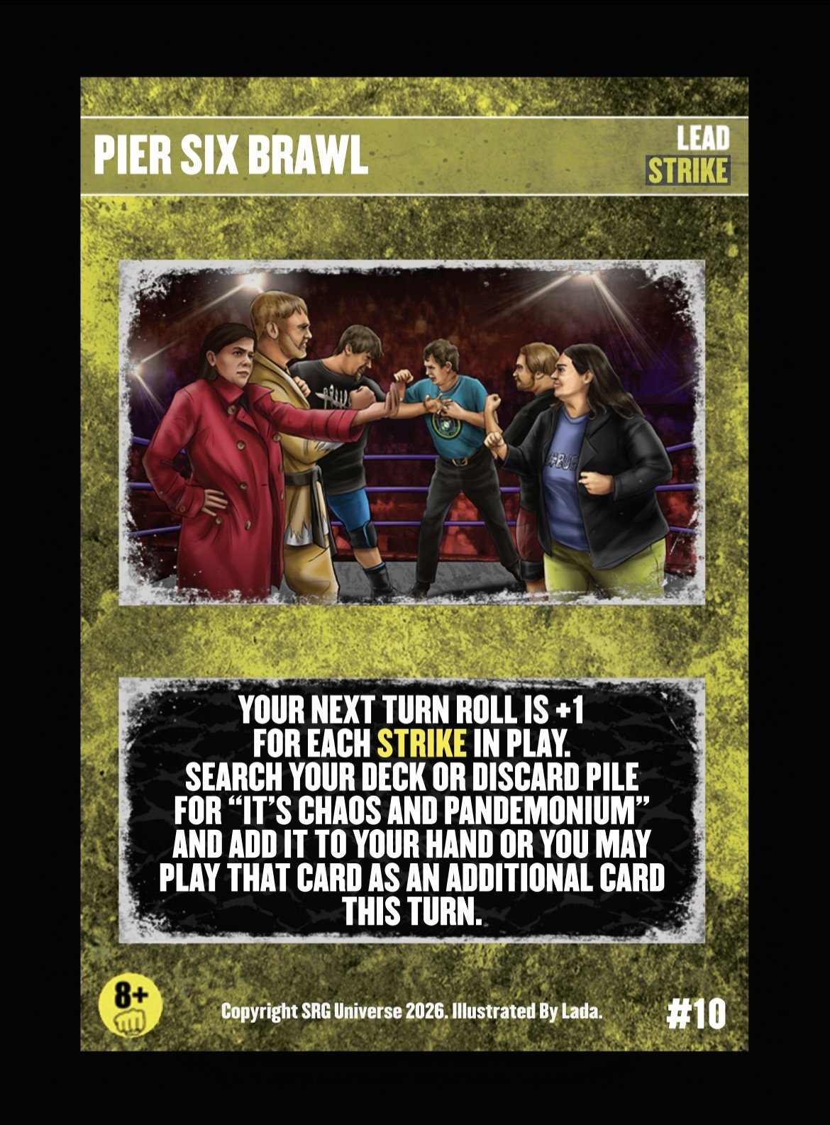 #10 Turn the Match Into A Pier Six Brawl Skill Card
