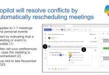 Copilot to automatically resolve and reschedule meeting conflicts