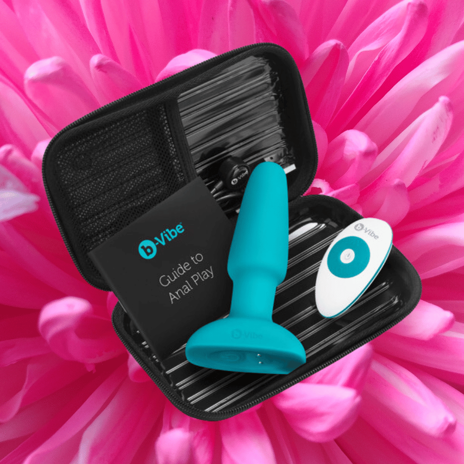 B-Vibe Rimming Plug 2 review: vibrating butt plug with spinning beads 9