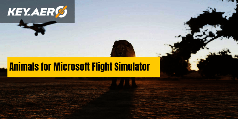 Animals For Microsoft Flight Simulator - Amazing Light Texture - 8K