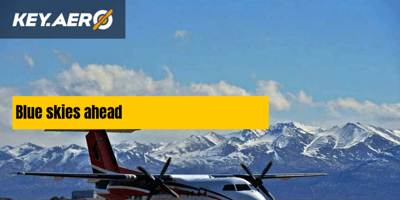 Blue Skies Ahead - Best Geometric Designs in 4K