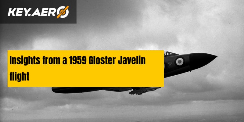Gloster Javelin Key Aero - Mountain Design Collection - 8K Quality