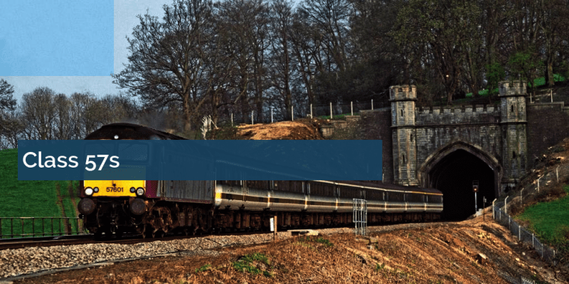 Reality Check The Class 57s - Premium Gradient Illustration Gallery - Retina