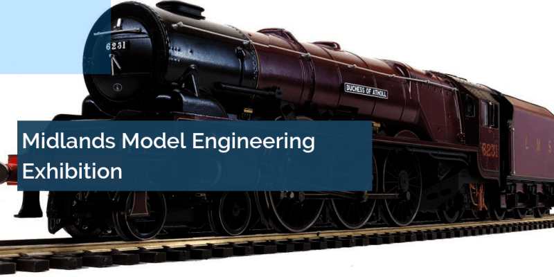 Cancelled Midlands Model Engineering Exhibition Key Model - Classic Geometric Design - Full HD