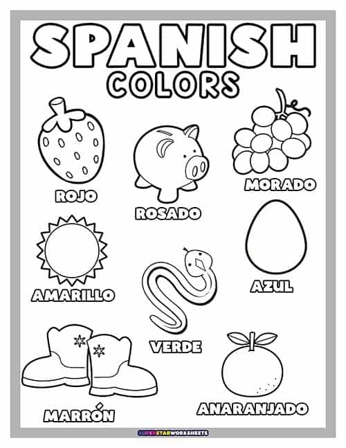 Unlocking creativity and spanish language learning with coloring pages