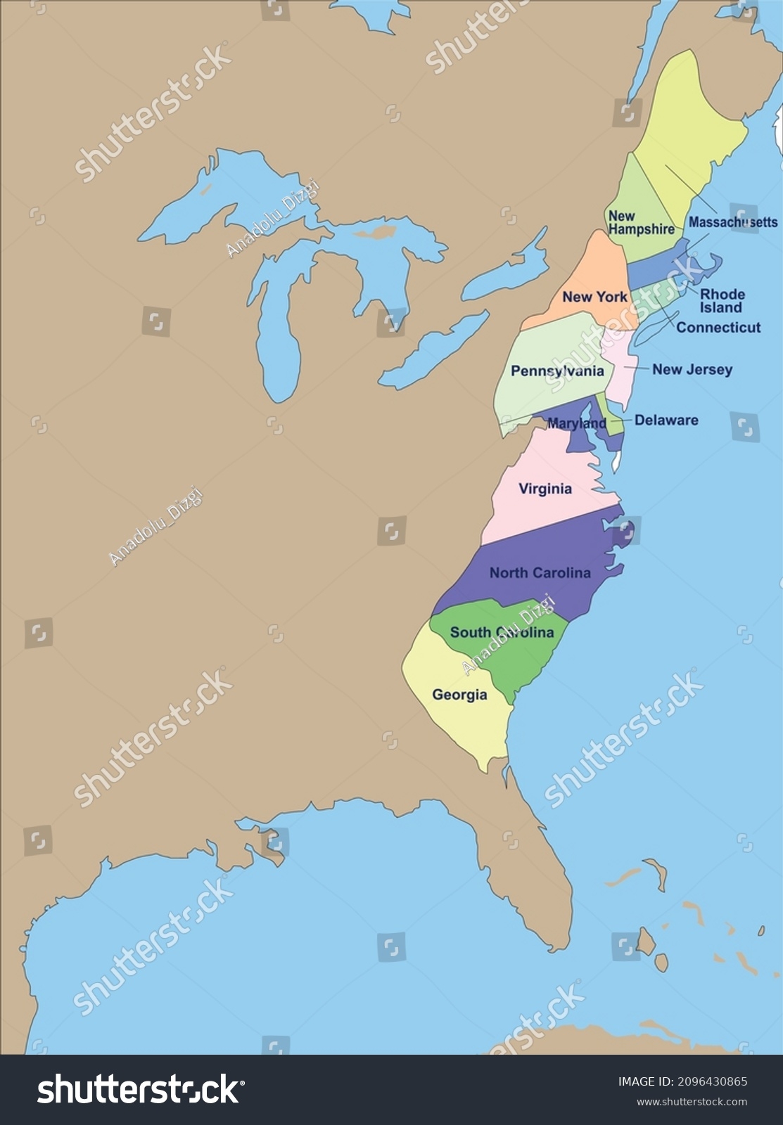 13 Colonies Map Printable Free Super Star Worksheets 13 Colonies Map Printable 