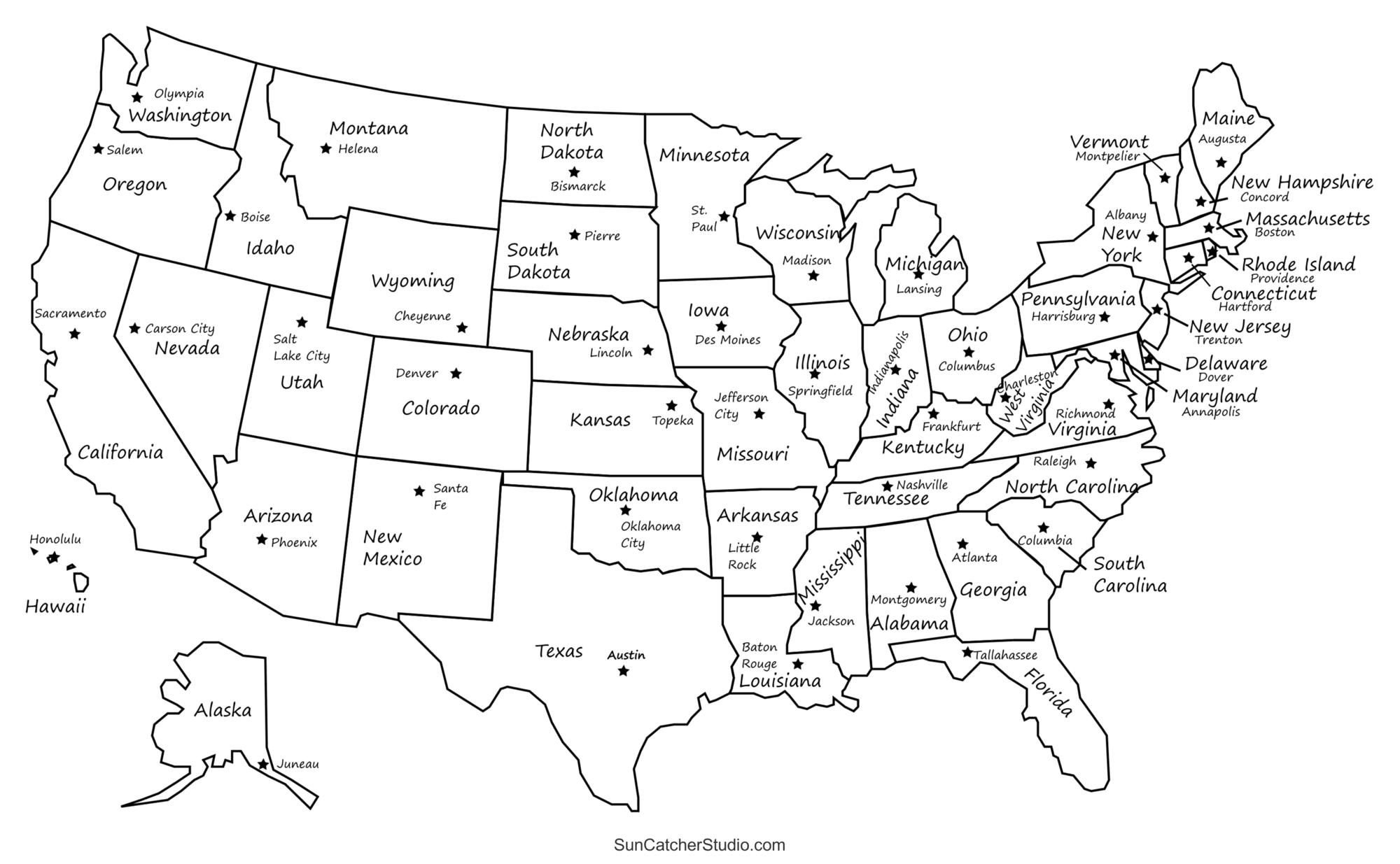 Printable Large USA Map Super Star Worksheets Large Usa Map Printable 2 