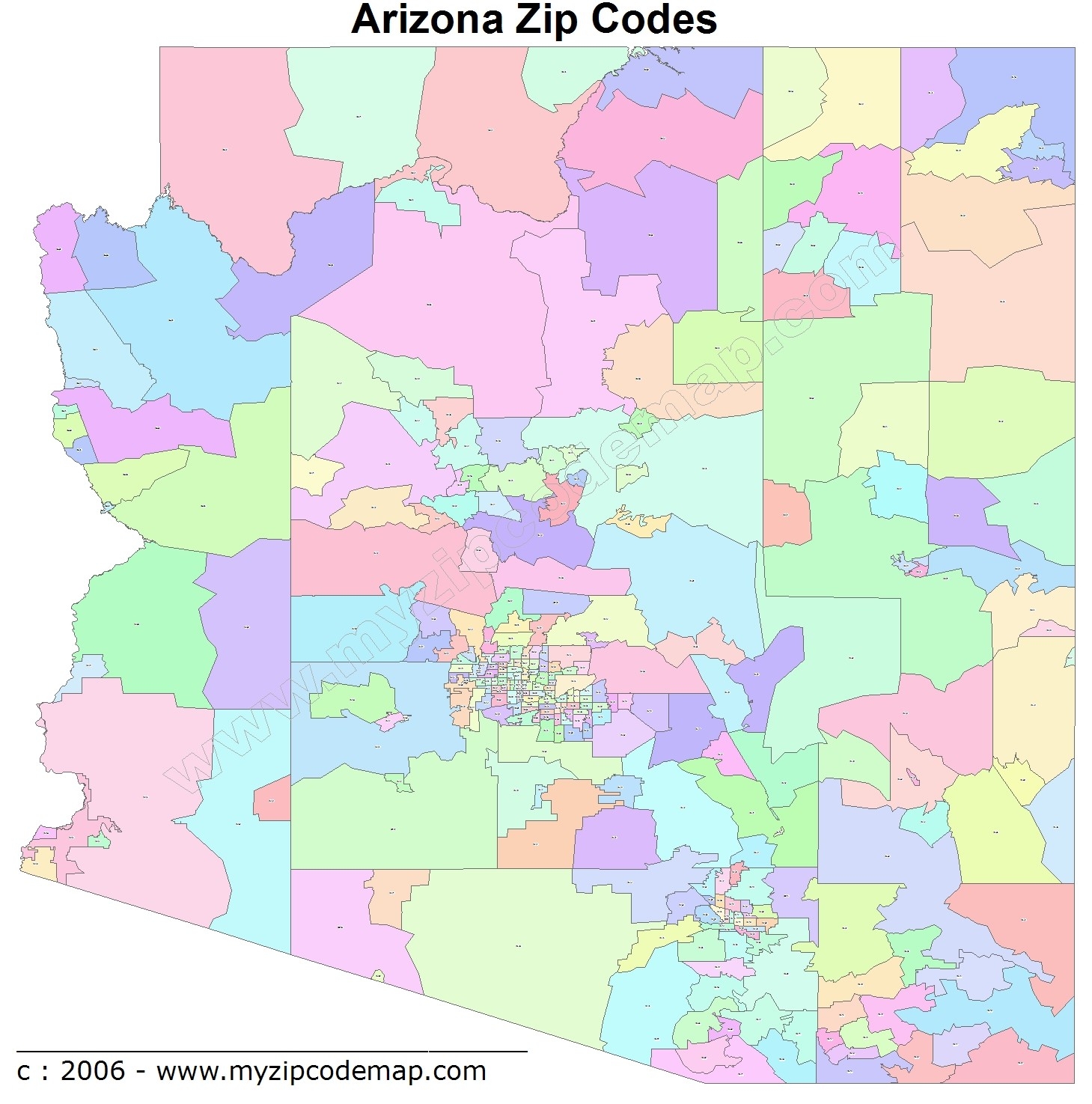 Printable Arizona Zip Code Map Super Star Worksheets Printable Arizona Zip Code Map 