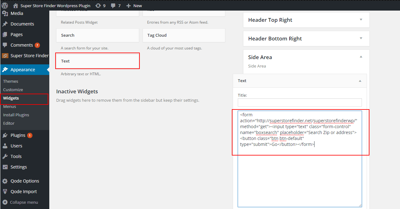 You've probably already seen it on many other wordpress blogs. Widget Location Search For Wordpress Super Store Finder Community And Support