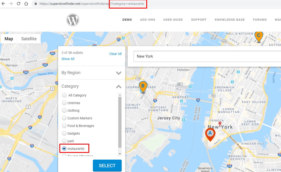Download display url params wordpress plugin for free/paid from download free wp plugins. Passing category parameter in the URL | Super Store Finder - Community and Support