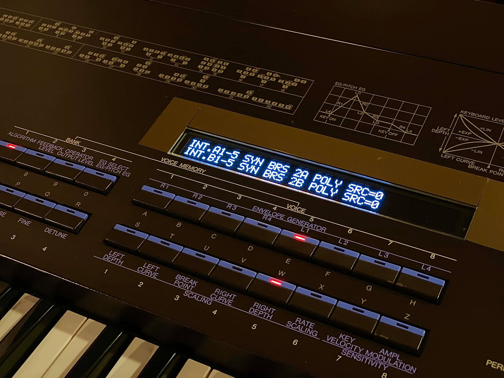 Yamaha DX5 OLED Display – Super Synth Projects