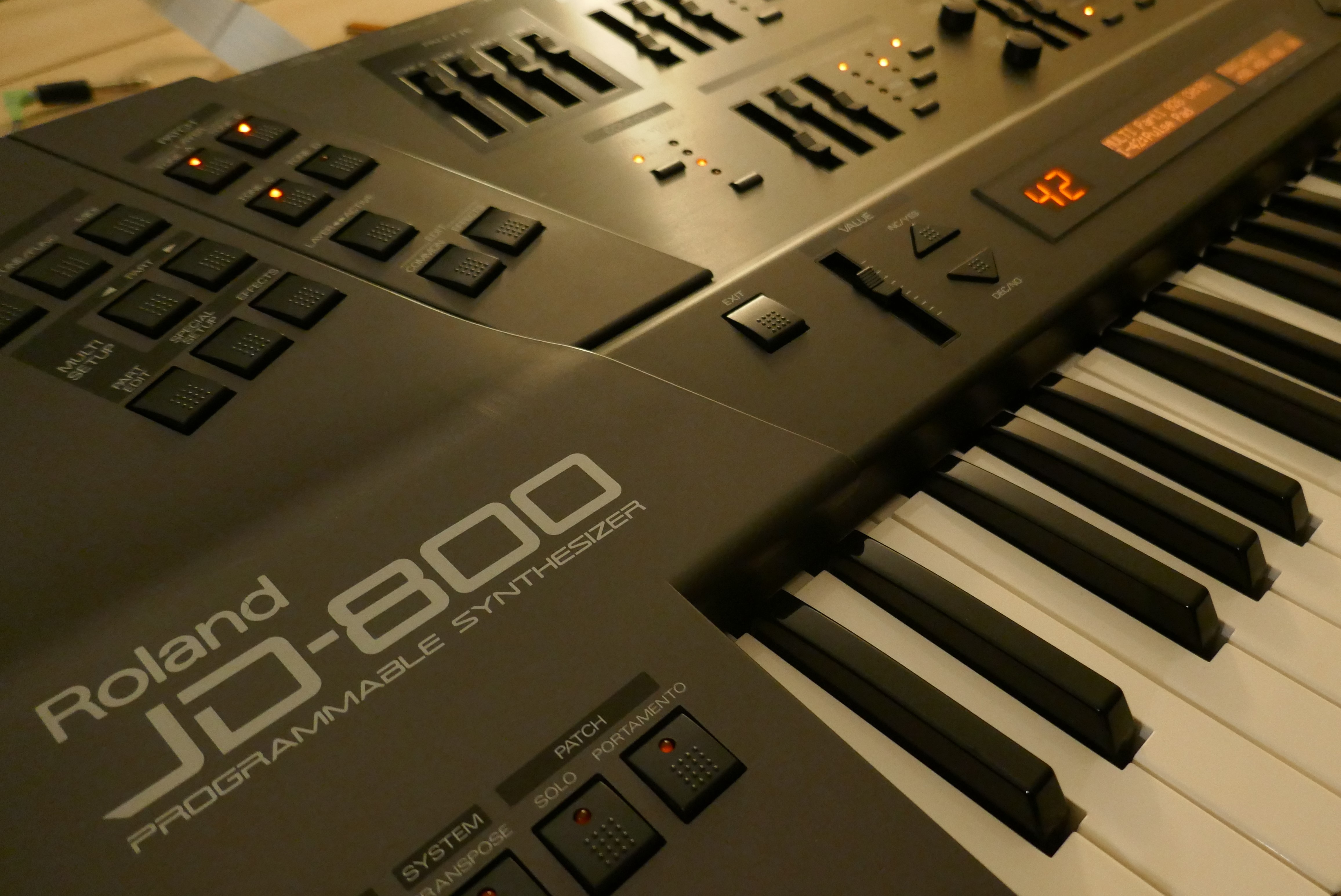 Roland JD-800 OLED Display – Super Synth Projects